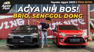 NYOBA DUA VARIAN TOYOTA AGYA BARU, APA AJA BEDANYA? | All New Toyota Agya G & GR Sport | First Drive