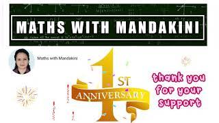 1st Anniversary of Maths with Mandakini