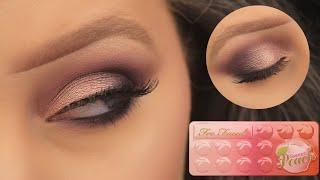 COOL TONED PURPLE SMOKEY EYE | TOO FACED SWEET PEACH PALETTE | EIMEAR MCELHERON