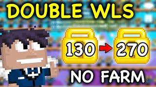 DOUBLE WLS PROFIT (NO FARM) WITH THIS METHOD ! VERY EASY ! | Growtopia