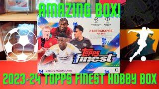 2023-24 Topps Finest UEFA Club Competitions Hobby Box Review