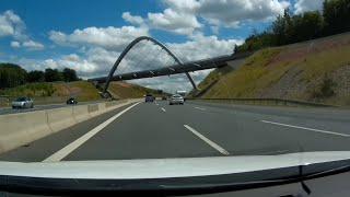 Unterwegs auf der A3 von Frankfurt nach Würzburg.