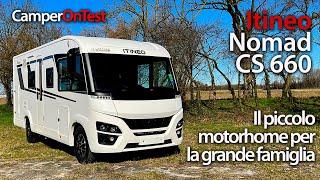 Itineo Nomad CS 660: il piccolo motorhome per la grande famiglia