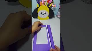 Diy Easy Bts Craft  / Diy Bts Photoframe  #diy #youtubeshorts #btsmerch #ytshorts #viral