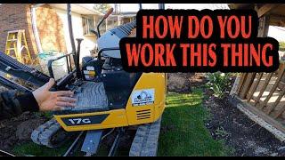 Running My First John Deere 17G Excavator EVER   HD 1080p