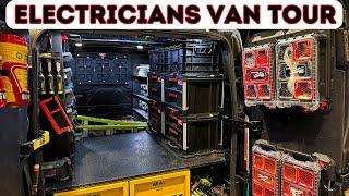 Electricians Van Tour, Milwaukee Pack Out