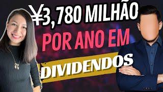 [Entrevista] ¥3,780,000 por ano em dividendos! Investidor de ações de longo prazo - Ações Japonesas