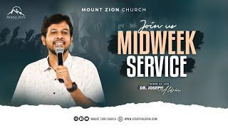 Right Hand | வலது கரம் | Midweek service | Mount Zion Church | Dr. Joseph Aldrin | 09-10-2024 (LIVE)