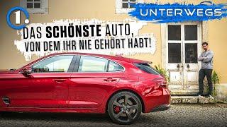 Mit 200 PS aus der Anonymität? Genesis G70 Shooting Brake | UNTERWEGS mit Daniel Hohmeyer