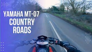 MT-07 On Country Roads - UK Motovlog