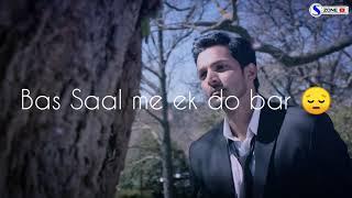 Tumhe miss karta hu  Sanam teri kasam || Miss you status || New what's app status video.