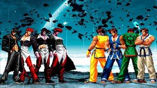 [KOF Mugen] Iori Yagami Team vs Kim Kaphwan Team