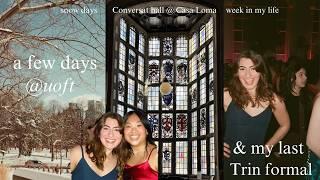 trinity college formal, a few days in my life, & the end of winter @uoft