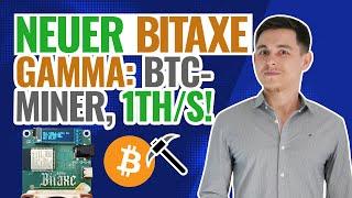 Neuer Bitaxe Gamma Bitcoin Miner für zu Hause und Lottomining erreicht über 1TH/s aus nur 15W