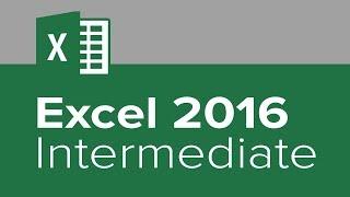 Excel 2016 Intermediate Tutorial