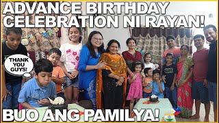 LIFE in INDIA: ADVANCE BIRTHDAY CELEBRATION NI RAYAN! BUO ANG PAMILYA!