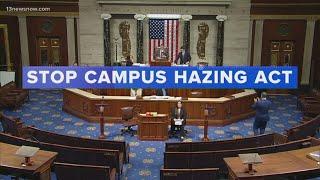 U.S. House unanimously passes Stop Campus Hazing Act