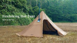 How to Setup the Leva Plus 6-8 Person Hot Tent Quickly and Easily | FireHiking