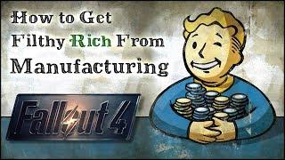 How to Get Rich from Manufacturing  Fallout 4 No Mods Shop Class