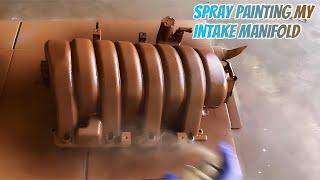 How to spray paint a SRT 8 (Intake Manifold)