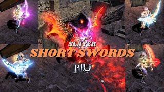 Slayer Darkangel, Holyangel, Soul, Blue Eye, Silver Heart Short Sword - MU online Season 16.2.2