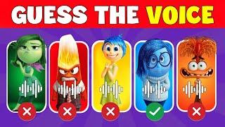  Guess the Inside Out Characters by Their Voice! 