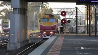 4K V/Line Trains at Sunshine Station - Melbourne Trainspotting - Victorian Railways