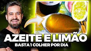 ADICIONE LIMÃO EM UMA COLHER DE AZEITE E VEJA O QUE ACONTECE NO SEU CORPO | DR RENATO SILVEIRA