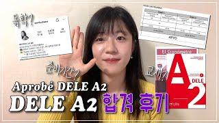 스페인어 DELE A2 합격 후기! 공부법, 교재