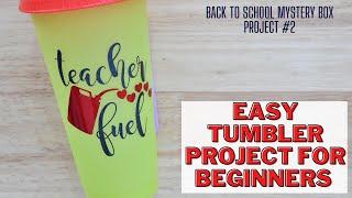 Easy Tumbler Project For Beginners