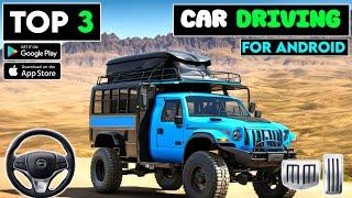 Top 3 OPEN WORLD Car Driving Games Like Forza Horizon For Android | HIGH GRAPHICS