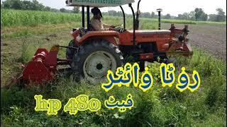 Tractor Fiat480 with Rotavator Faisalabad Samundri  Village 481