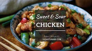 Paleo Sweet and Sour Chicken (Whole30) | 糖醋雞丁