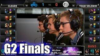 TSM vs Cloud 9 | Game 2 Grand Finals S5 NA LCS Spring 2015 playoffs | Team Solomid TSM vs C9 G2