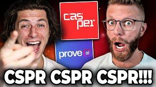 CSPR CSPR CSPR! All About Casper, Prove AI At IBM TechXchange, & CSPR Price Prediction!