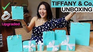 TIFFANY & CO. UNBOXING | Tiffany SETTING  DETAILS |  BUYING TIPS & OUR STORY | CHARIS️