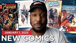 NEW COMIC BOOK DAY 1/1/25 | DEADPOOL/WOLVERINE #1, CABLE #1, THE ULTIMATES #8