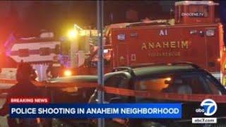 Anaheim police shoot and kill robbery suspect armed with replica firearm, authorities say