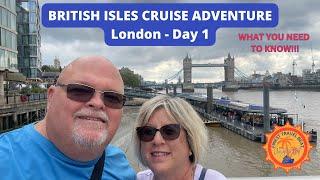 British Isles Regal Princess Cruise Day 1 London - Tower of London, Big Ben, Tower Bridge and more