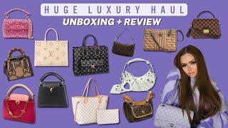 HUGE "LUXURY" Haul 2024 | UNBOXING & REVIEW | LV, Gucci, Balenciaga, Valentino + More | (Sub)