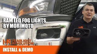 Morimoto XB LED Fog Lights for 09-18 Ram - Horizontal Style 1500 2500 3500