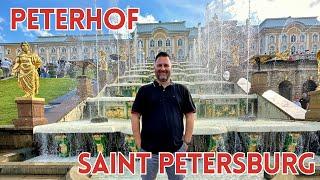 Peterhof Palace Tour: Grand Cascade Fountains!