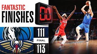 Final 1:35 CLOSE FINISH Mavericks vs Pelicans 