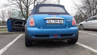 LOUD MINI Cooper S Convertible (R52) with custom exhaust