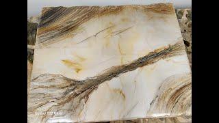 How to create realistic veins using Stone Coat Countertop Epoxy! | KCDC Designs