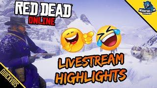 FUNNY RDR2 Gameplay & Livestream Highlights [Red Dead Redemption II Online]