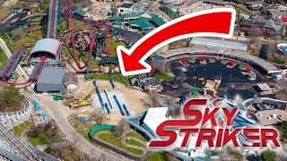 Sky Striker ON SITE & Great America is ALIVE! Sky Striker / Great America updates mid-April 2024