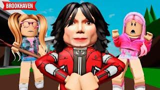 O MICHAEL JACKSON APARECEU EM BROOKHAVEN! Historinha Brookhaven ROBLOX