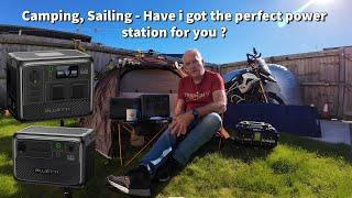 Camping on a Bike, Camper Van, Boat, Ive got the perfect portable power station for you from Bluetti