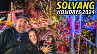 Cozy Cottage Christmas in Solvang: Our Ultimate Town Adventure! + Everything We Ate and Shopping! 